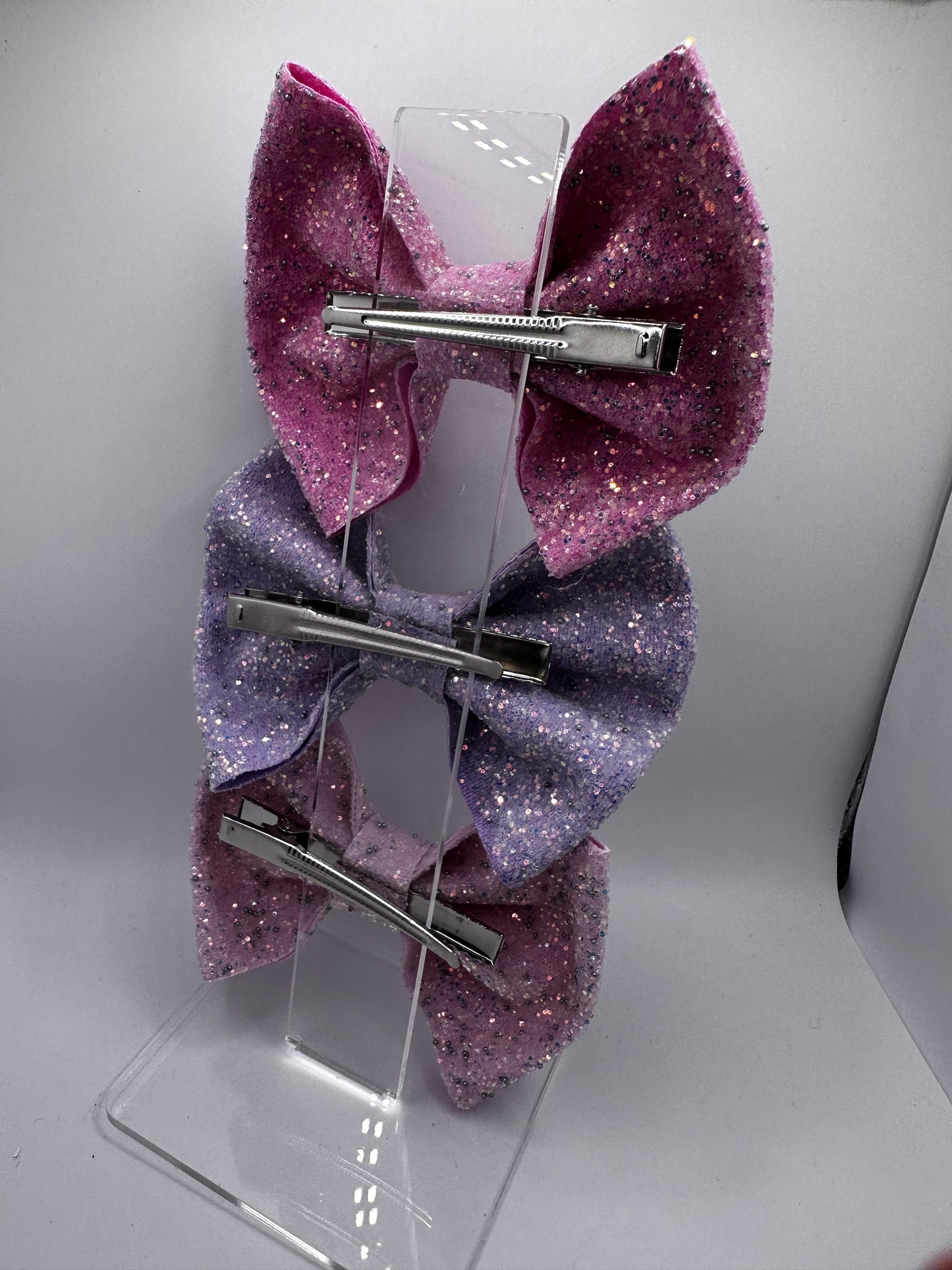 Hair Clip  Pearl Glitter Vinyl Set