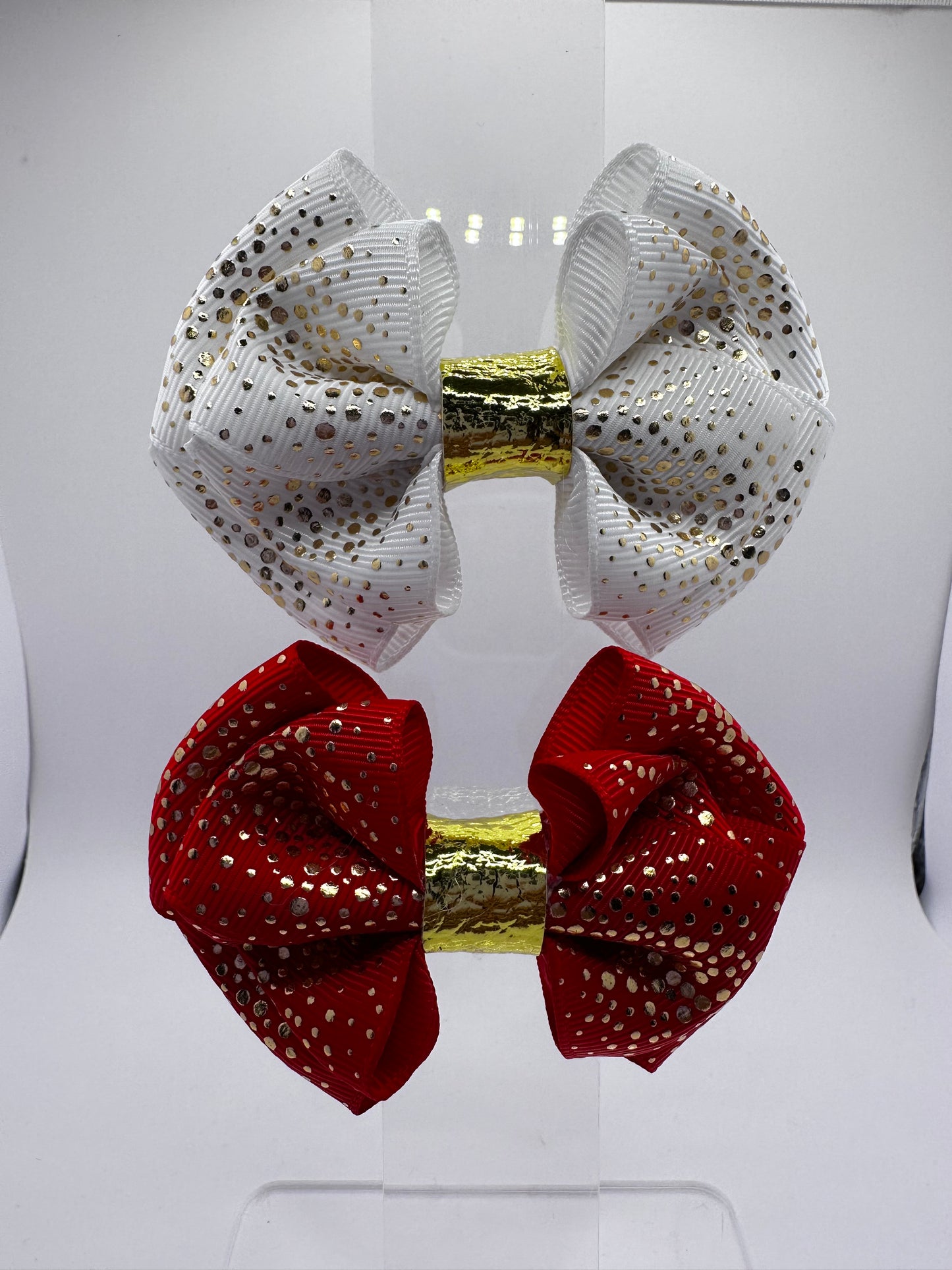 Hologram Ribbon Bow set