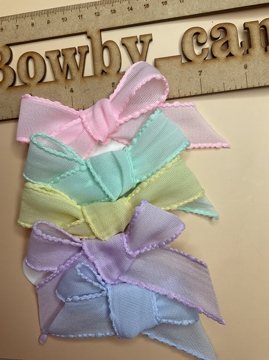 Mini Color Bow Set