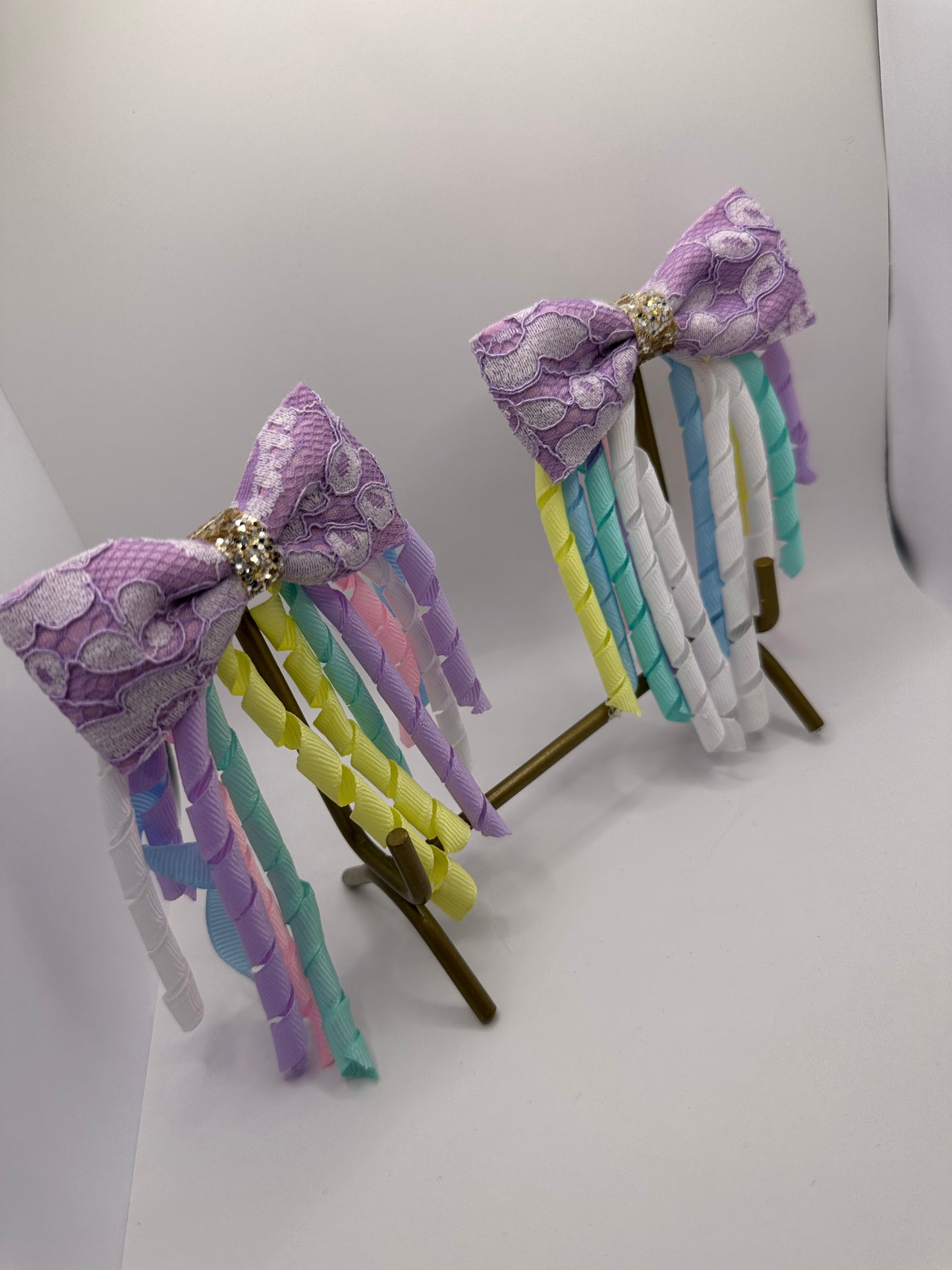 Purple Hair Clips Peers