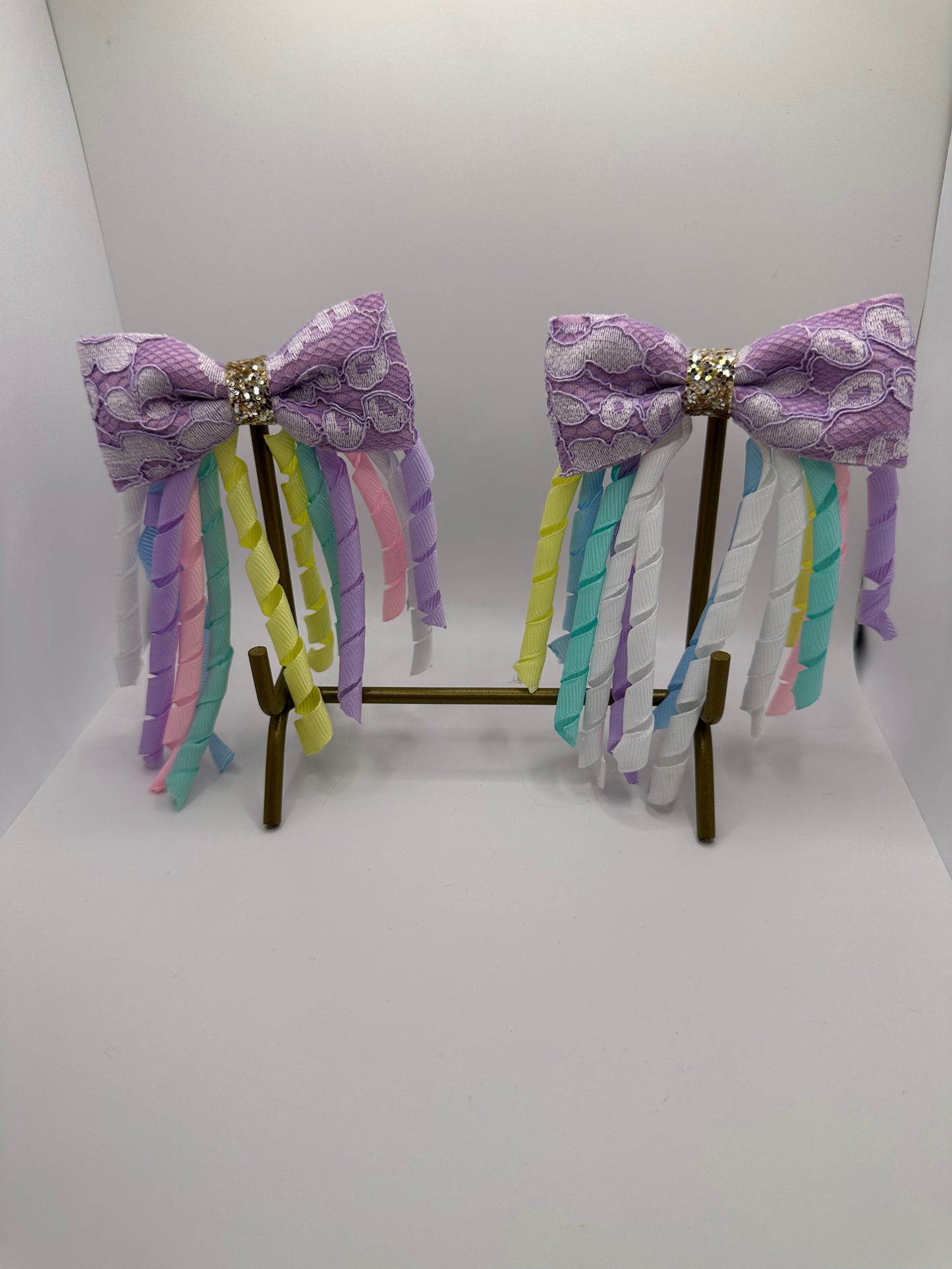 Purple Hair Clips Peers