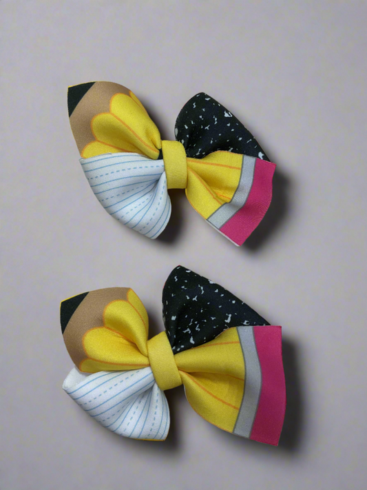 Pencil hair clip Bow BS