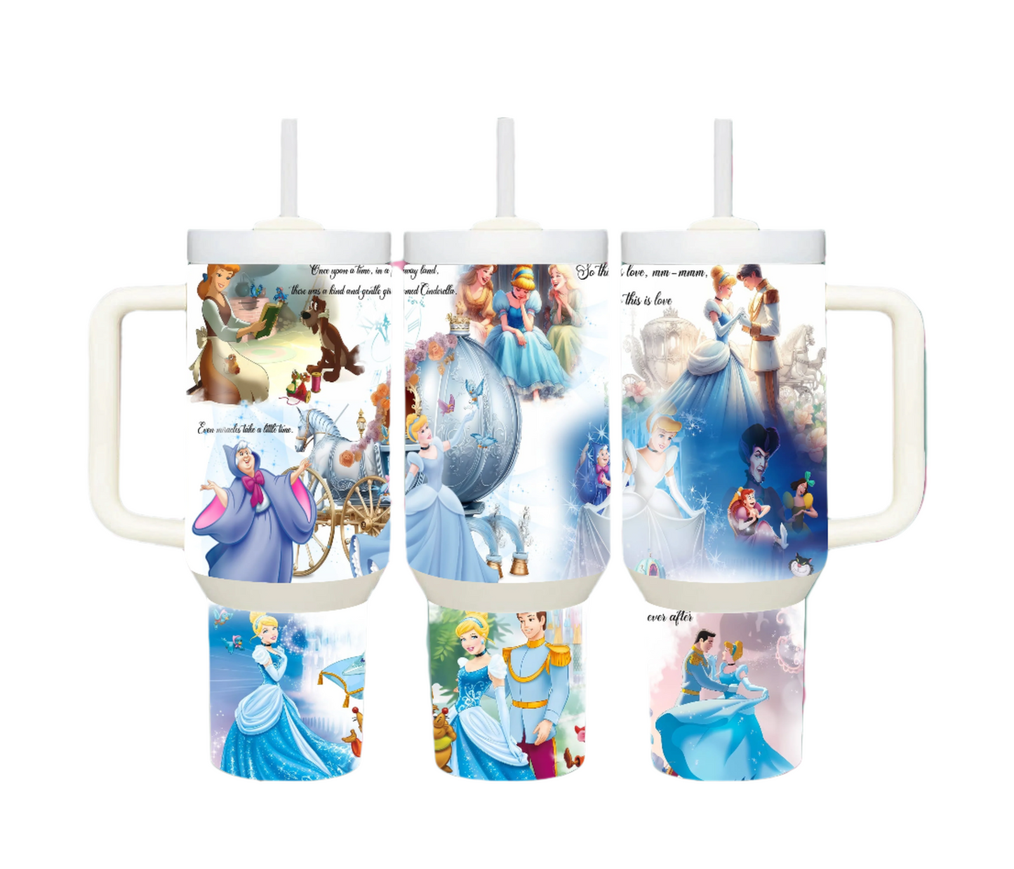 Snow White 40 oz. Tumblers