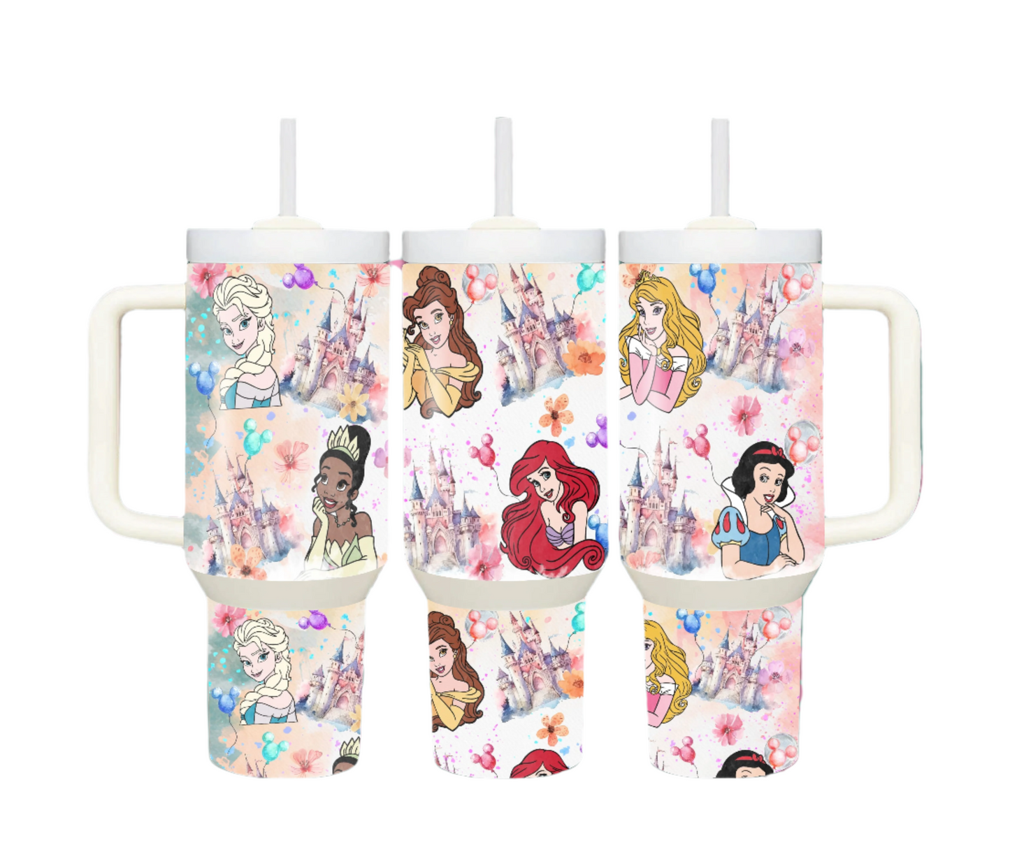 Snow White 40 oz. Tumblers