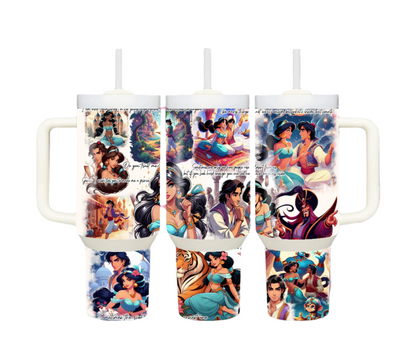 Snow White 40 oz. Tumblers