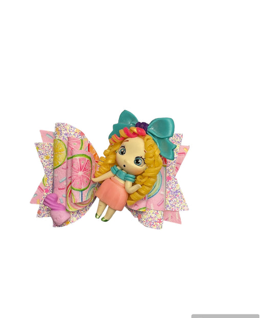 Candy Hair Clip Bow