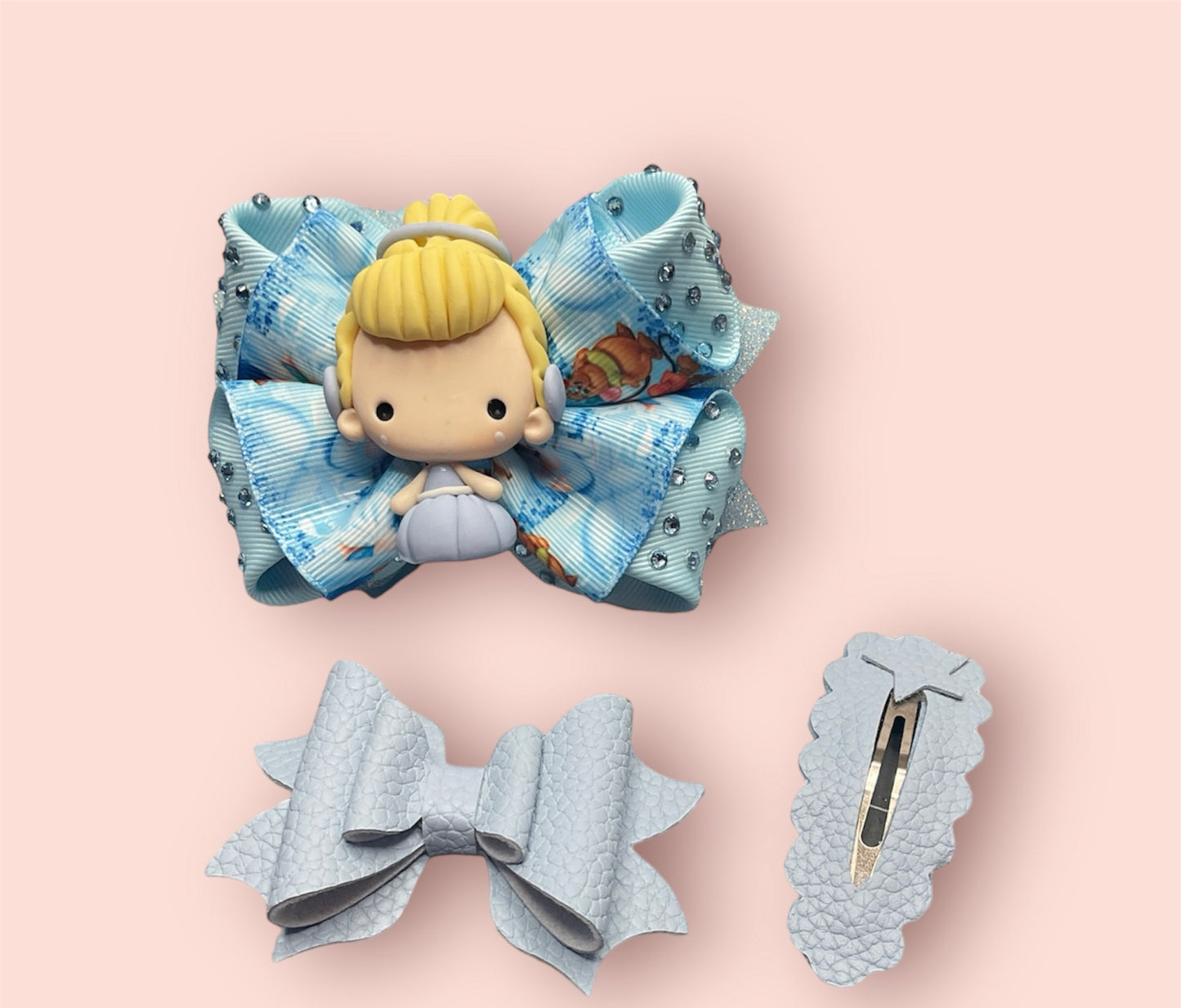 Princess Hair Bow Set