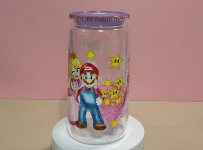 Mario Crystal Glass